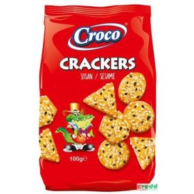 Croco Crakers 100Gr Szezámmagos Keksz