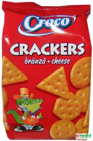 Croco Crackers 100Gr Sajtos