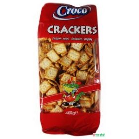 Croco Crackers 400Gr Szezámos Keksz