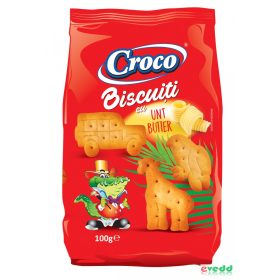 Croco 100Gr Figurás Keksz Vajjal