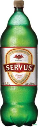 Servus 4,5% sör 2,5L Pet