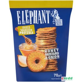 Elephant Tallér 70Gr Méz-Mustár-Hagyma Chips