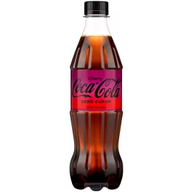 Coca Cola Zero Cherry 0,5L Szénsavas Üdítőital (DRS)*