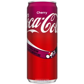 Coca Cola Cherry Coke 0,33L Szénsavas Üdítőital (DRS)*