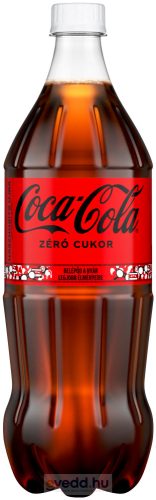 Coca Zero 1L Szénsavas Üdítőital (DRS)