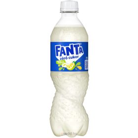   Fanta Zero 0,5L Bodza-Citrom Ízű Szénsavas Üdítőital  (DRS)*