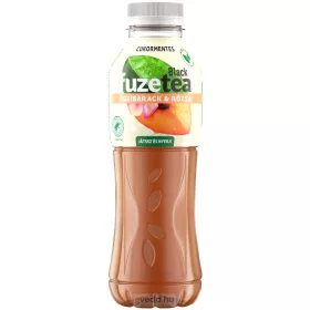   Fuzetea Black 0,5L Őszibarack-Rózsa Ízű Szénsavmentes Üdítőital(DRS)*