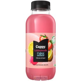   Cappy Lemonade 0,4L Zero Eper Ízű Szénsavmentes Üdítőital (DRS)*