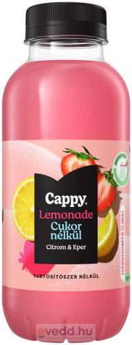 Cappy Lemonade 0,4L Zero Eper Ízű Szénsavmentes Üdítőital (DRS)*