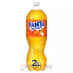 Fanta Zero 2,0L Narancs Ízű Szénsavas Üdítőital (DRS)*
