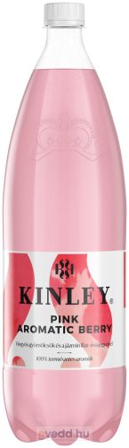 Kinley Szénsavas Üdítőital 1,5L Pink Berry (DRS)