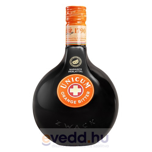 Zwack Unicum Gyógynövénylikőr 1L Orange Bitter