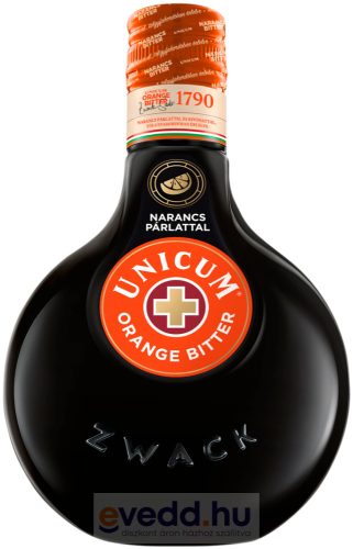 Zwack Unicum Gyógynövénylikőr 0,5L Orange Bitter 34,5% (DRS)*