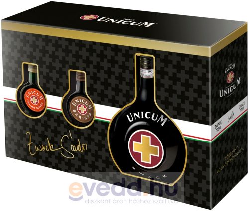 Zwack Unicum 0,7L +Barista 0,04L +Orange Bitter 0,04L