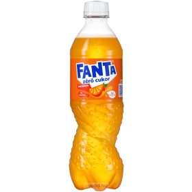 Fanta 0,5L Zero Narancs Ízű Szénsavas Üdítőital (DRS)*