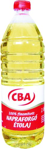 CBA 1L Napraforgó Étolaj