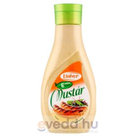 Univer Mustár 440Gr Átlátszó Flakonban