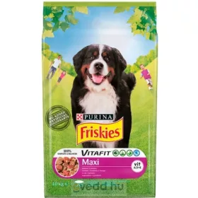   Friskies Vitafit Maxi 10Kg Teljes Értékű Száraz Kutyaeledel Marhával