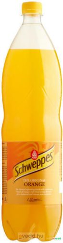 Schweppes 1,5L Narancs Ízű Szénsavas Üdítőital (DRS)