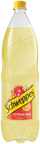 Schweppes 1,5L Citrus Mix Ízű Szénsavas Üdítőital (DRS)*