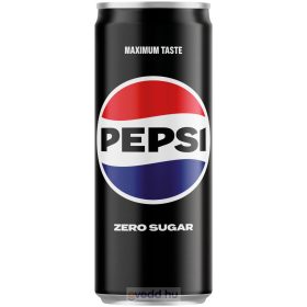 Pepsi Max 0,33L Szénsavas Üdítőital (DRS)*