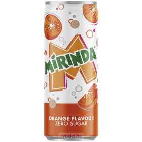 Mirinda Zero 0,33L Szénsavas Üdíőital (DRS)*