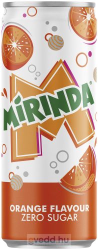 Mirinda Zero 0,25L Szénsavas Üdíőital (DRS)*