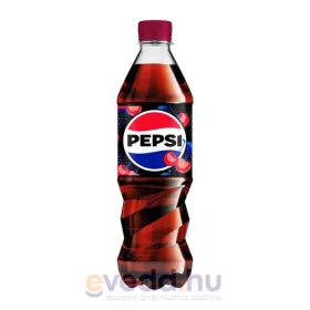 Pepsi Zero Cherry 0,5L Szénsavas Üdítőital (DRS)*