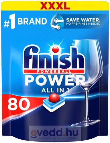 Finish Power All in 1 80Db Mosogatógép Tabletta