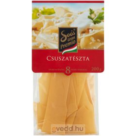 Soós Gran Premio Tészta 200Gr 8Toj. Csusza