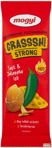 Mogyi Crasssh! Strong Földimogyoró 60Gr Sajt-Jalapeno