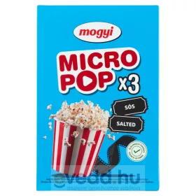 Mogyi Micro Popcorn 3*100Gr Sós