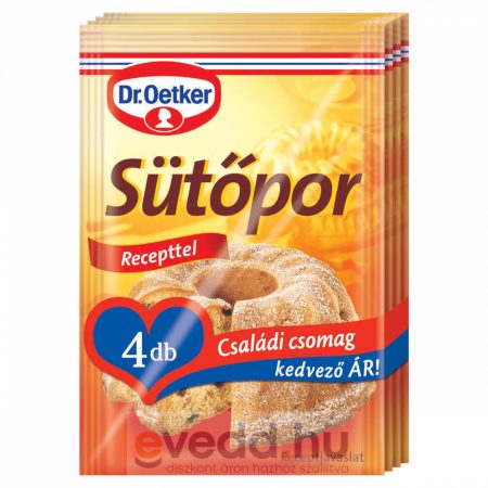 Dr. Oetker Sütőpor 4Db-os
