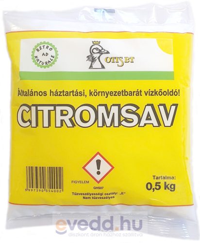 Háztartási Citromsav 500Gr