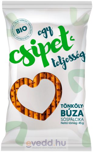 Csipet Bio 45Gr Tönkölybúzás Sóspálcika