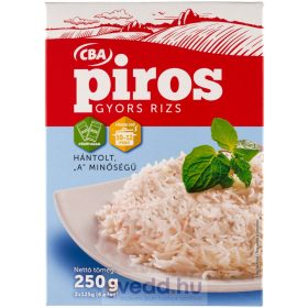 CBA Piros 2*125Gr Hántolt „A" Minőségű Gyors Rizs