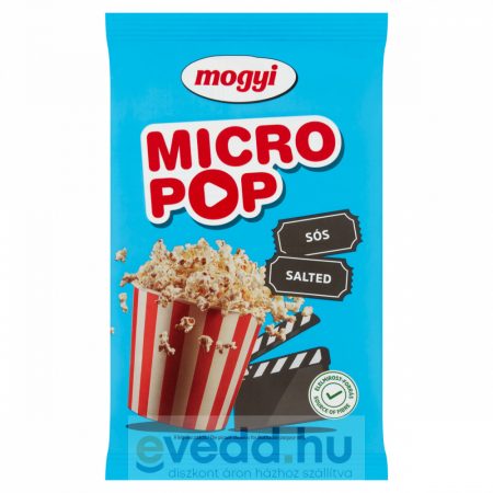 Mogyi Popcorn Sós Micro 100Gr