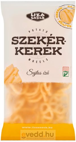 Liza Snack Szekérkerék 40Gr Sajtos Burgonyaszirom