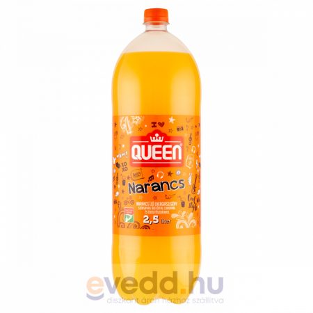 Queen Narancs 2,5 Pet
