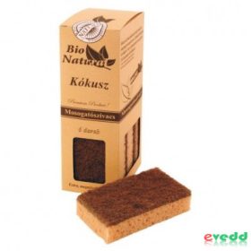 Mosogatószivacs 4db bio natural kókusz