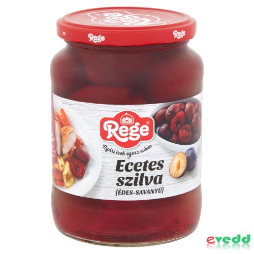 Rege Ecetes Szilvabefőtt 720/370Gr