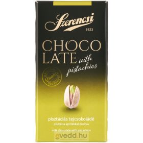   Szerencsi Choco Late 90Gr Pisztáciával Dúsított Tejcsokoládé