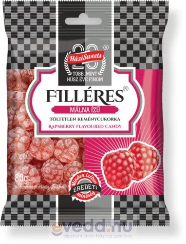 Filléres Keménycukor 80Gr Málna