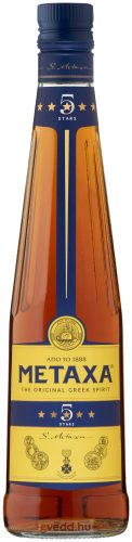 Metaxa 5* 0,5L Konyak (DRS)*