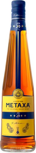 Metaxa 5* 0,7L Konyak 38% (DRS)*