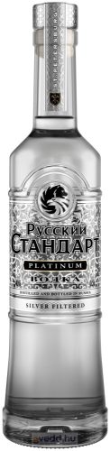 Russian 0,5L Standard Platinum Vodka 40% (DRS)*