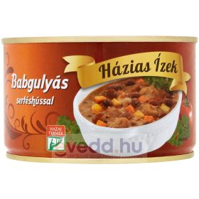 Házias Ízek 400G Babgulyás Füstölt Sertéshússal