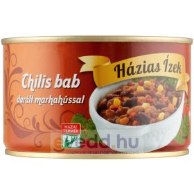 Házias Ízek 400Gr Chilis Bab Marhahússal