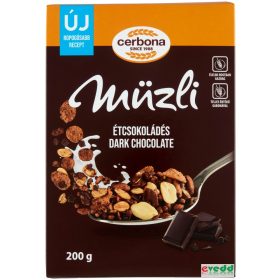 Cerbona Müzli 200Gr Étcsokis (Dobozos)