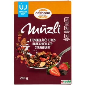 Cerbona Müzli 200Gr Étcsoki-Eper